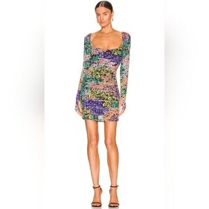 AFRM Women’s Leona Dress in Patchwork Floral size small